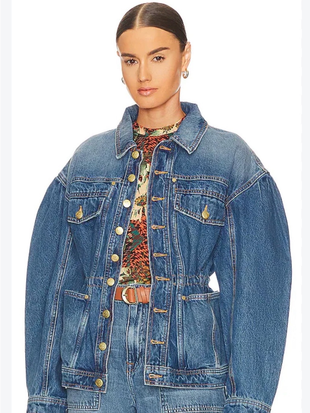 Ulla Johnson Odette Denim Jacket Small NWT